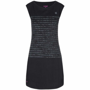 Loap ABRISA Dámské krátké šaty, černá, velikost XL