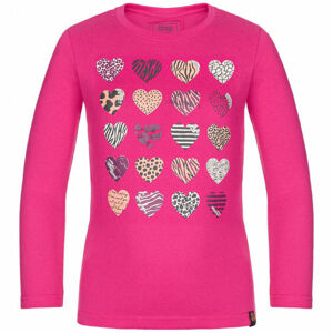 Loap BAMISE Dívčí triko, růžová, velikost 122-128