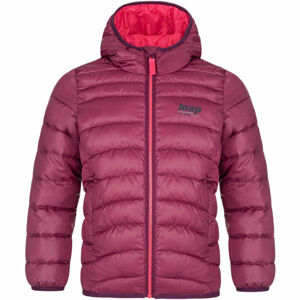 Loap INOY Dětská zimní bunda, růžová, velikost 134-140