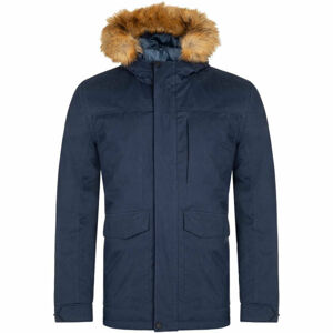 Loap NATAN Pánská zimní bunda, tmavě modrá, velikost XL