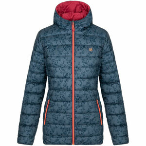 Loap IRELA Dámská zimní bunda, Tmavě modrá,Červená,Oranžová, velikost L