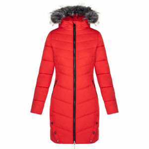 Loap TALKA Dámský zimní kabát, červená, velikost XL
