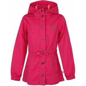 Loap POKINA růžová 158-164 - Dívčí kabát