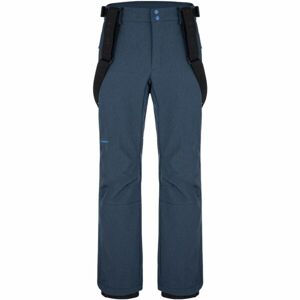 Loap LUPOUN Pánské softshellové kalhoty, tmavě modrá, velikost L