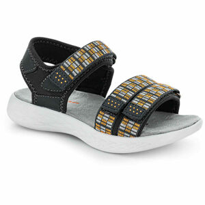 Loap MAICA Dětské sandály, tmavě šedá, velikost 32
