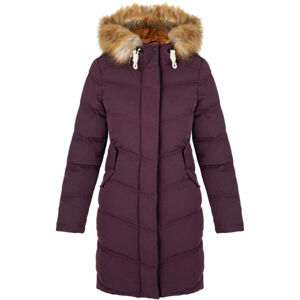 Loap NAIROBI Vínová XL - Dámský zimní kabát