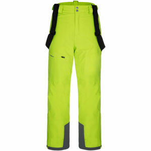 Loap FORTY Pánské lyžařské kalhoty, reflexní neon, velikost