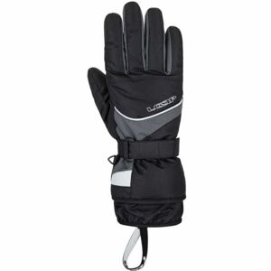 Loap ROKOS Pánské zimní rukavice, černá, velikost L