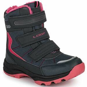 Loap SNEEKY Dětské zimní boty, černá, velikost 27