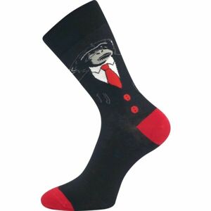 Lonka OPICE Unisexové ponožky, černá, velikost 39-42