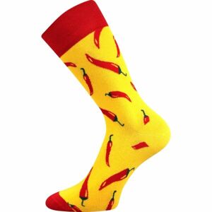Lonka PEPPERS Unisexové ponožky, žlutá, velikost 43-46