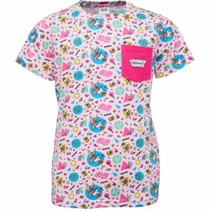 LOONEY TUNES BUGS BUNNY SUMMER LOOK Dívčí triko, růžová, veľkosť 140/146