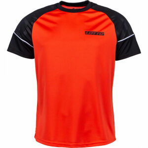Lotto LOGO V TEE RGL PL Pánské sportovní triko, oranžová, velikost XL
