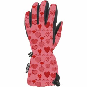Matt GLOVES Dětské lyžařské rukavice, růžová, veľkosť 5k