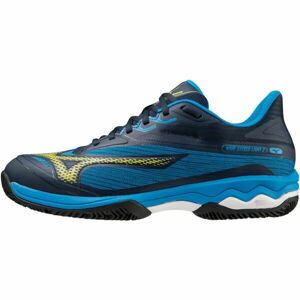 Mizuno WAVE EXCEED LIGHT 2 CC Pánská tenisová obuv, modrá, velikost 43