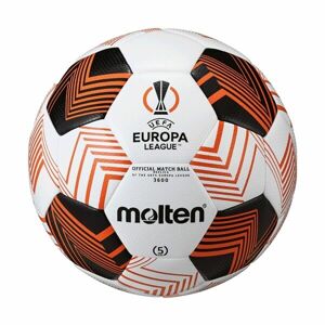 Molten F5U3600-34 UEFA EUROPA LEAGUE Fotbalový míč, bílá, veľkosť 5