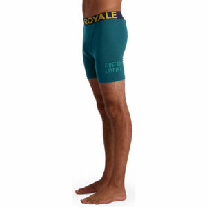 MONS ROYALE HOLD'EM Tmavě zelená 2XL - Pánské boxerky z merino vlny