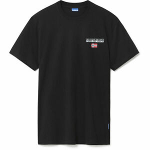 Napapijri S-ICE SS 1 Pánské tričko, černá, velikost M
