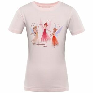 NAX LORETO Dívčí triko, růžová, velikost