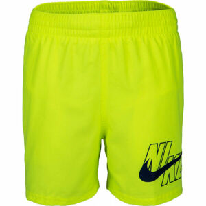 Nike LOGO SOLID LAP Chlapecké plavky, reflexní neon, velikost L