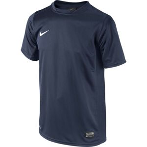 Nike PARK V JERSEY SS YOUTH Dětský fotbalový dres, tmavě modrá, velikost L