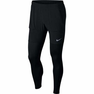 Nike ESSNTL HYBRID PANT Pánské běžecké kalhoty, Černá,Šedá, velikost