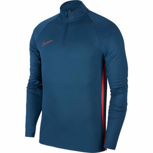 Nike DRY ACDMY DRIL TOP M tmavě modrá 2XL - Pánské fotbalové tričko
