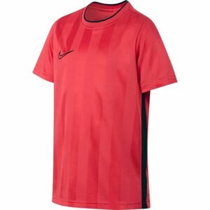 Nike ACDMY TOP SS GX2 Chlapecké fotbalové triko, Červená,Černá, velikost XL