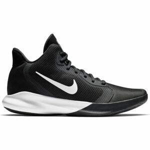 Nike PRECISION III Pánská basketbalová bota, černá, velikost 44