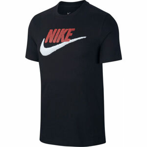 Nike NSW TEE BRAND MARK M černá XL - Pánské tričko
