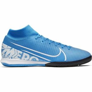 Nike MERCURIAL SUPERFLY 7 ACADEMY IC Pánské sálovky, modrá, velikost 43
