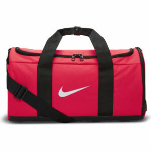 Nike TEAM Sportovní taška, červená, velikost UNI