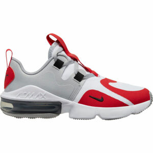 Nike AIR MAX INFINITY GS Dětská volnočasová obuv, šedá, velikost 40