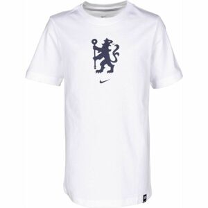 Nike CHELSEA FC VOICE Chlapecké tričko, bílá, veľkosť L