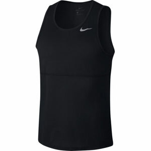 Nike BREATHE Pánské běžecké tílko, černá, velikost S