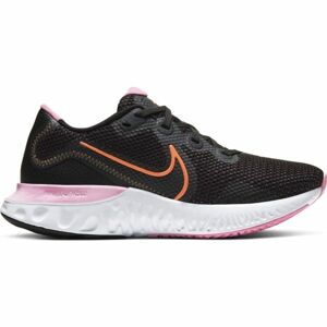 Nike RENEW RUN Dámská běžecká obuv, Černá,Růžová,Oranžová,Bílá, velikost 38.5