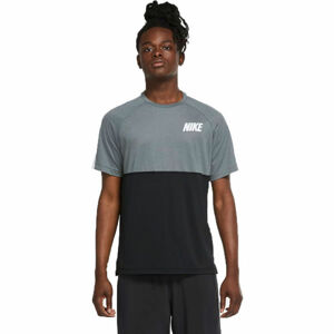 Nike TOP SS HPR DRY MC M Pánské tréninkové tričko, černá, velikost S