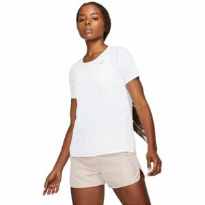 Nike DRI-FIT RACE Dámské běžecké tričko, bílá, velikost