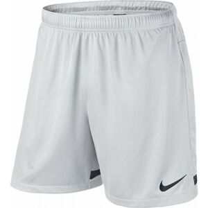 Nike DRI-FIT KNIT SHORT II YOUTH Dětské fotbalové trenky, Bílá,Černá, velikost M