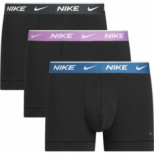 Nike EDAY COTTON STRETCH Pánské boxerky, tmavě šedá, velikost S