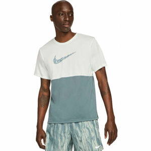 Nike Pánské běžecké tričko Pánské běžecké tričko, šedá, velikost L
