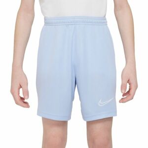 Nike DRI-FIT ACADEMY21 Chlapecké fotbalové šortky, světle modrá, veľkosť L