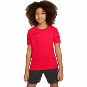 Nike DRI-FIT ACADEMY Pánské fotbalové tričko, Oranžová,Žlutá, velikost M