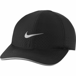 Nike DRI-FIT AEROBILL FEATHERLIGHT Běžecká kšiltovka, černá, velikost