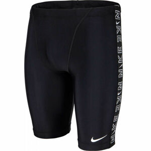Nike LOGO TAPE JAMMER Pánské plavky, černá, velikost