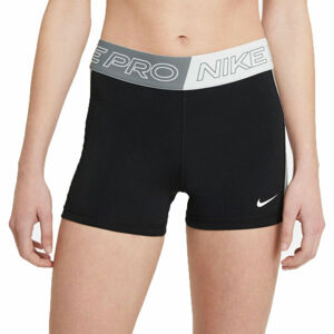 Nike PRO Dámské tréninkové kraťasy, černá, velikost XL
