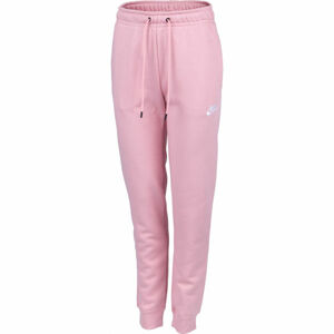 Nike NSW ESSNTL PANT REG FLC W Dámské tepláky, růžová, velikost XL