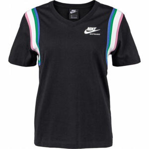 Nike NSW HRTG TOP W Dámské tričko, černá, velikost XS