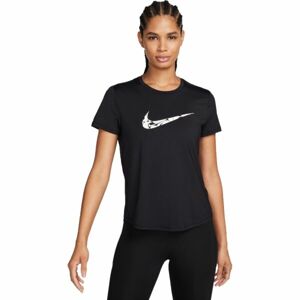 Nike ONE SWOOSH Dámský běžecký top, černá, velikost