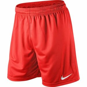 Nike PARK KNIT SHORT YOUTH červená L - Dětské fotbalové trenky